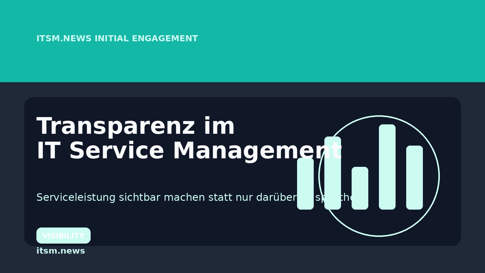 Transparenz im IT Service Management