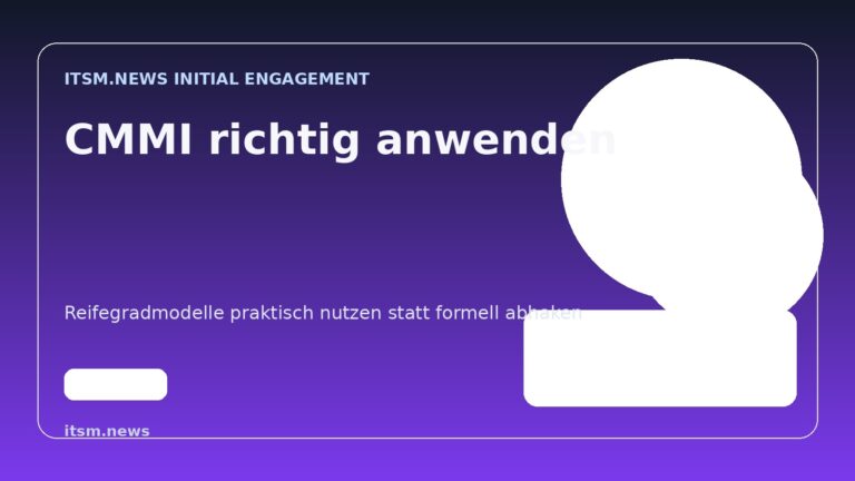 CMMI richtig anwenden