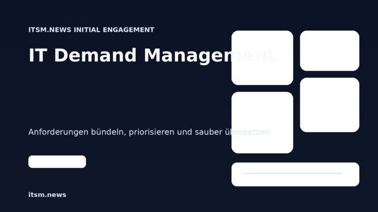 IT Demand Management