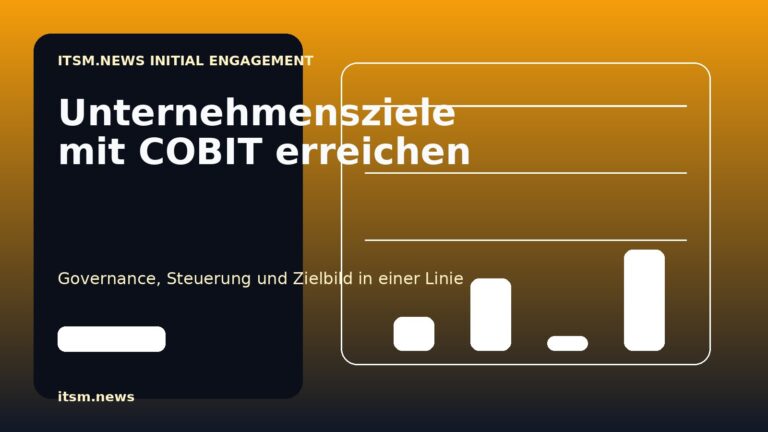 Unternehmensziele mit COBIT erreichen