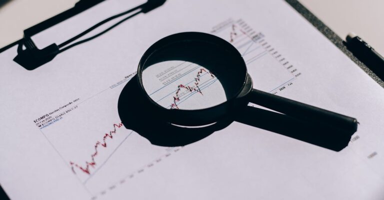 Magnifying glass over service reports as audit evidence for ISO 20000