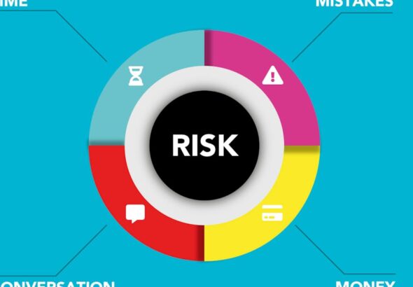 Risikomanagement-Diagramm als Sinnbild für Governance und Priorisierung im NIST CSF 2.0