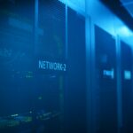 Netzwerkschrank als Symbol für GitOps- und Plattformbetrieb